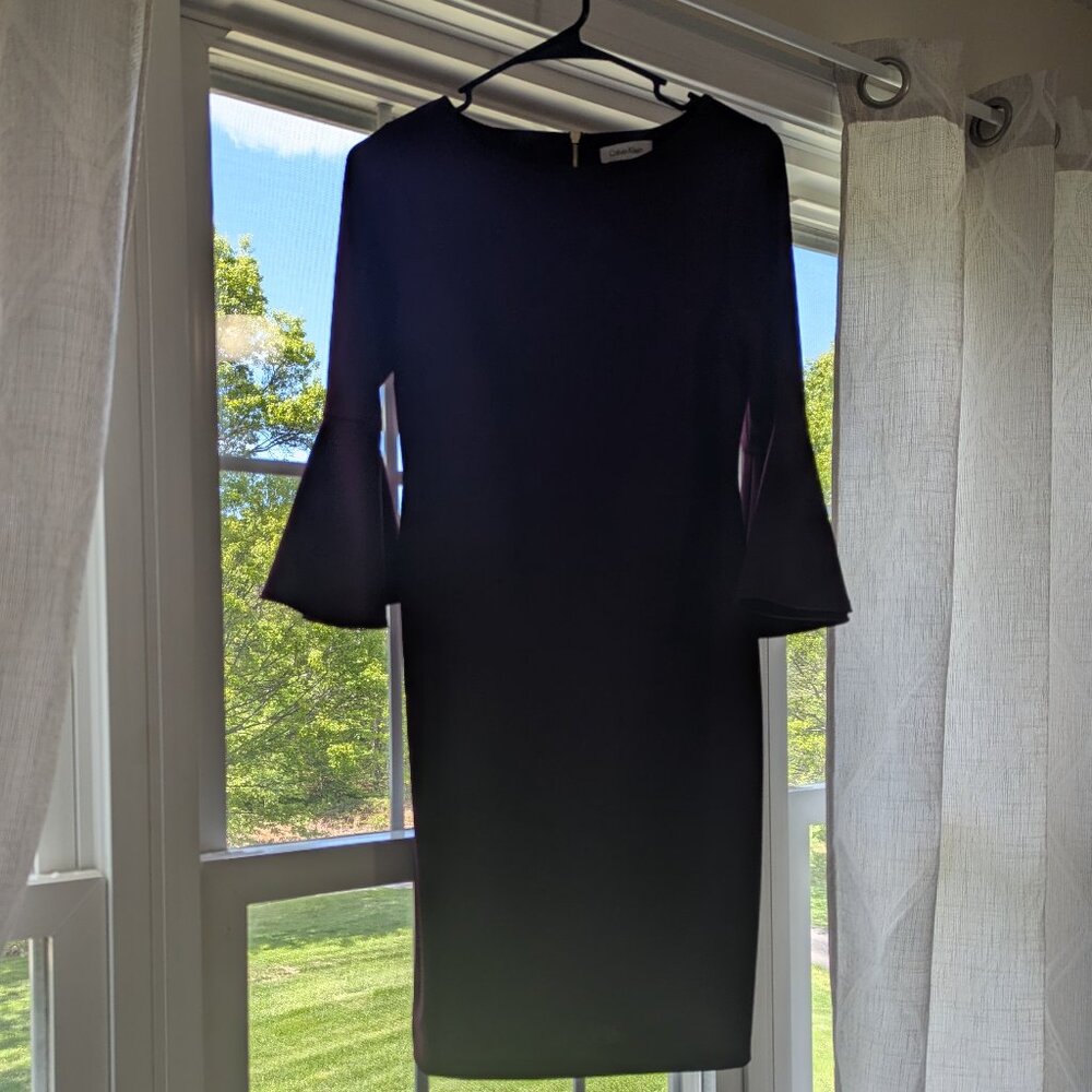 Calvin Klein Purple Dress